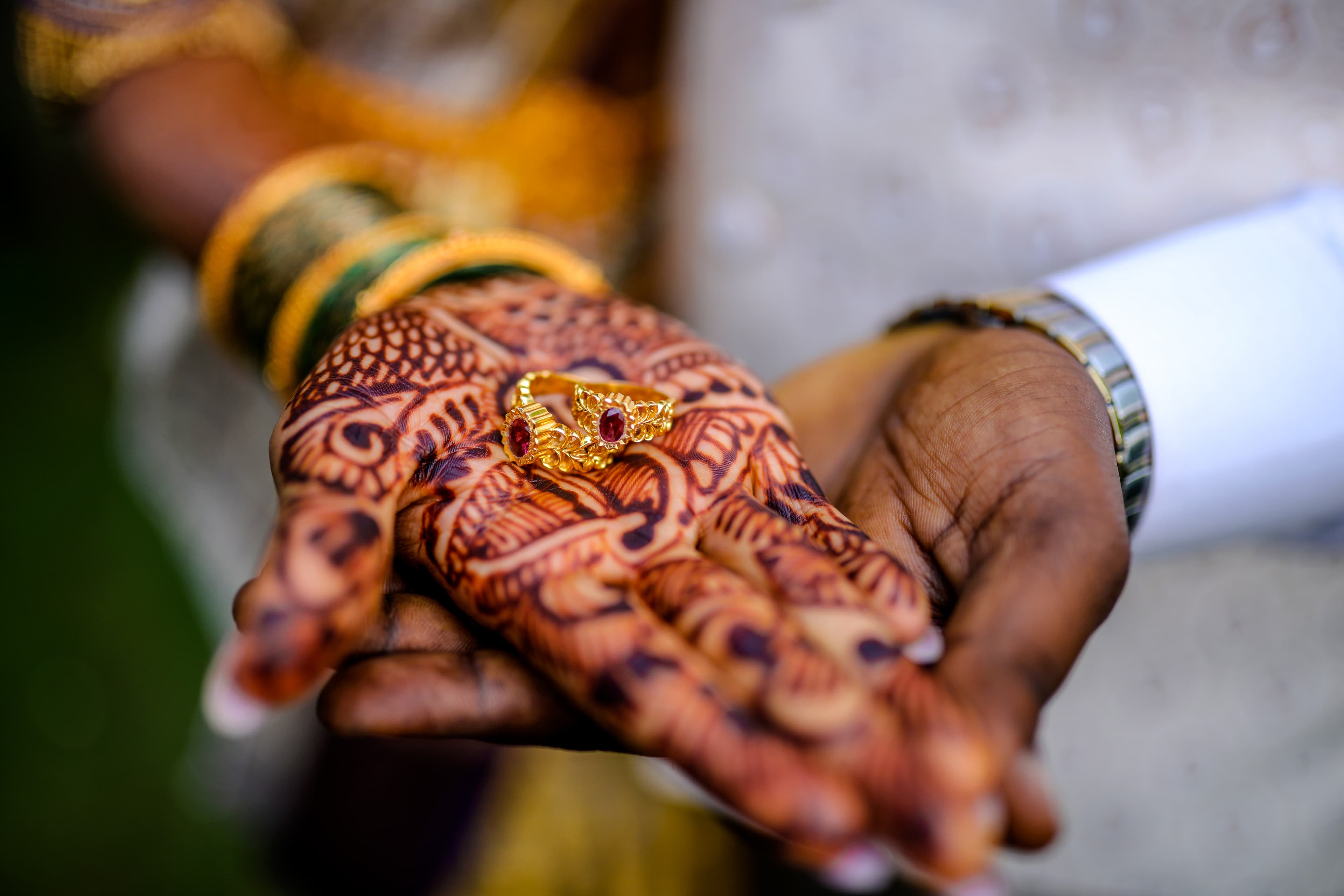 Mehendi & Rings